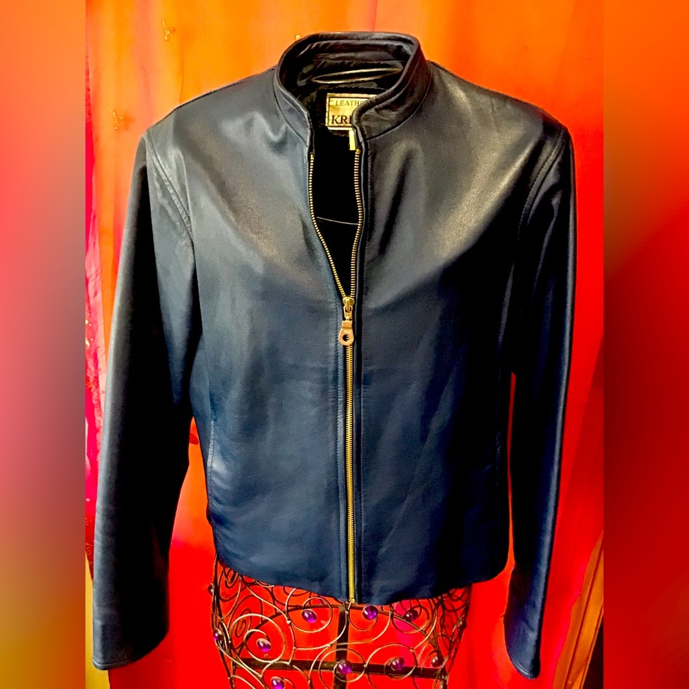 Leather jacket … out of Africa